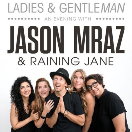 Jason Mraz & Raining Jane concert advertisement