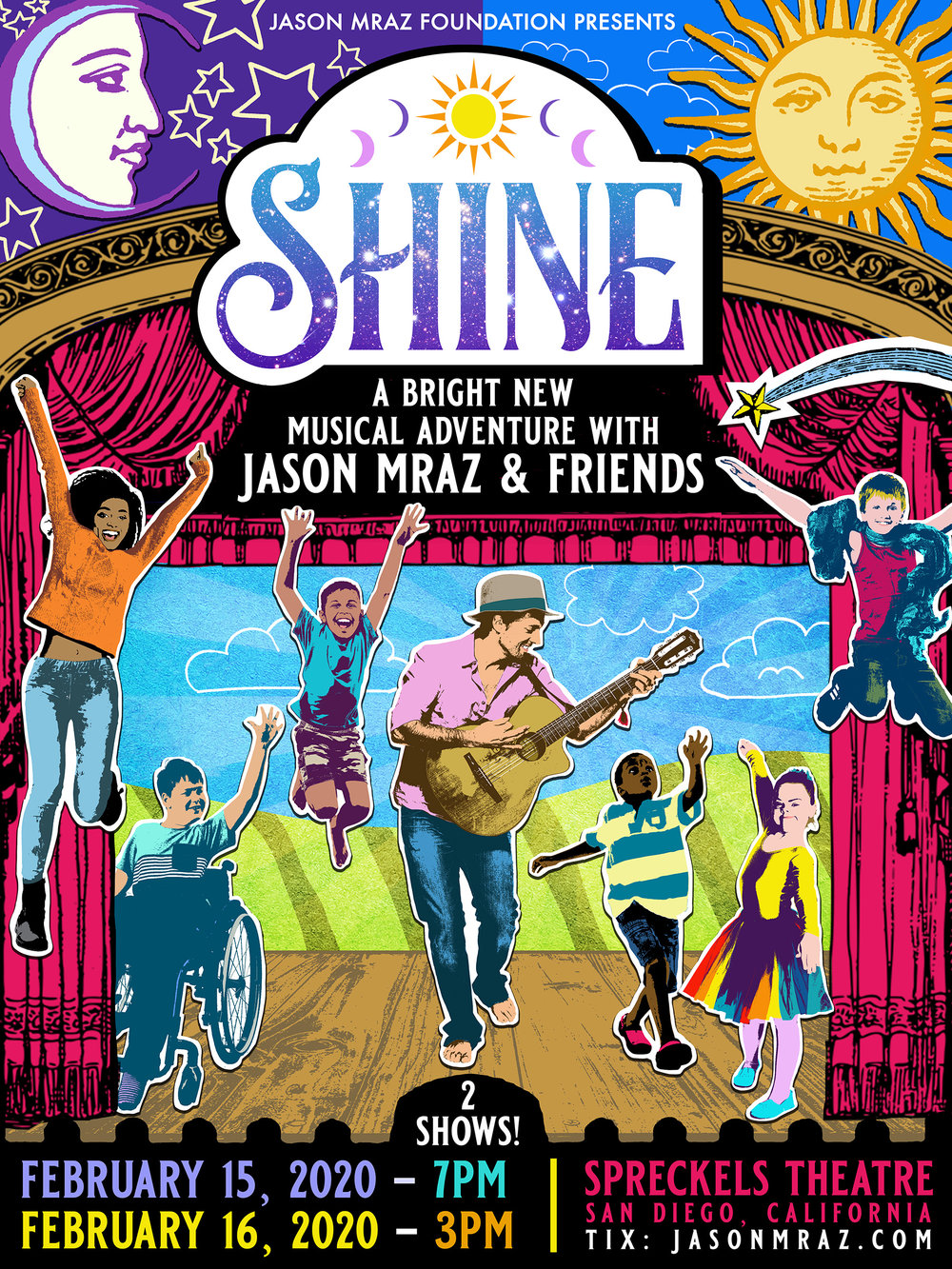SHINE 2020 performance poster