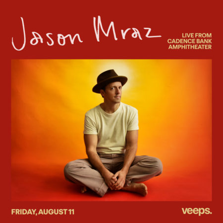 Jason Mraz Live from Cadence Bank Amphitheatre Friday August 11 on Veeps