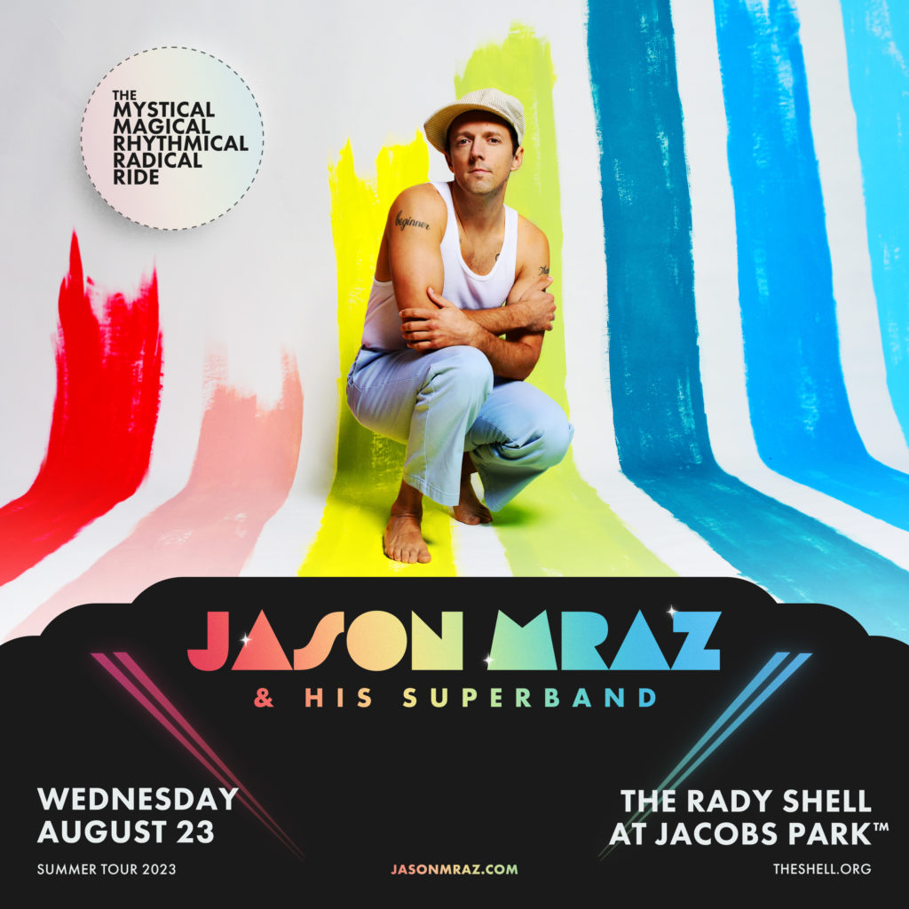 Jason Mraz & His Superband at The Rady Shell at Jacobs Park