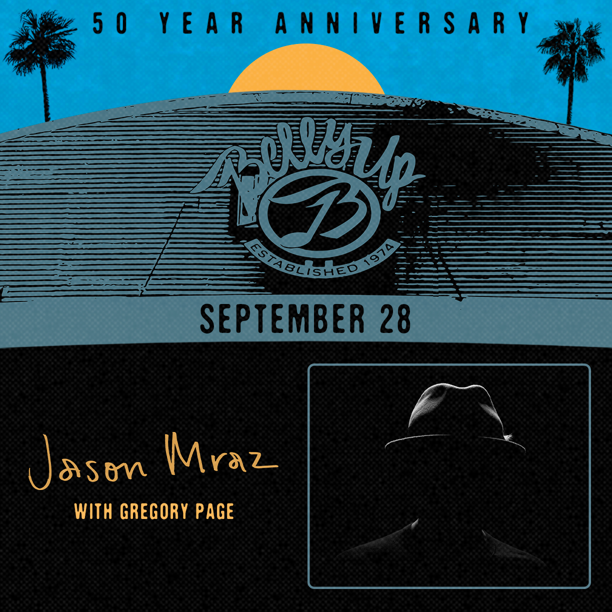 Jason Mraz at the Belly Up on September 28